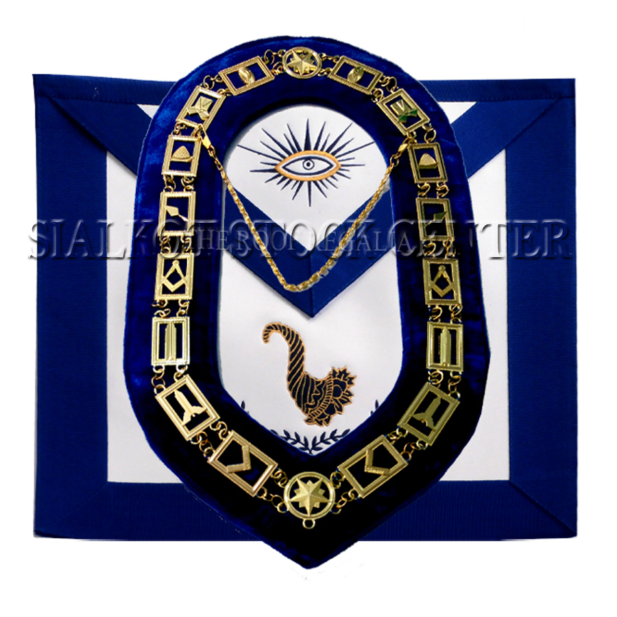 Blue Lodge Officer Apron And Chain Collar